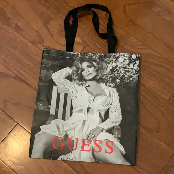 Guess Jennifer Lopez large reusable shopping tote - Picture 2 of 3